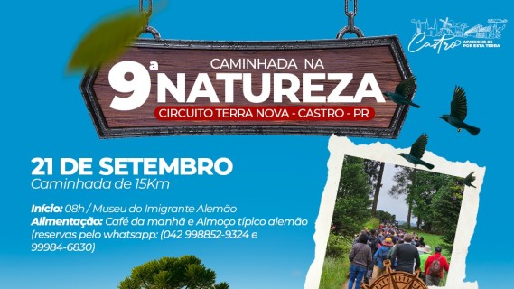 9ª Caminhada na Natureza Circuito Terra Nova